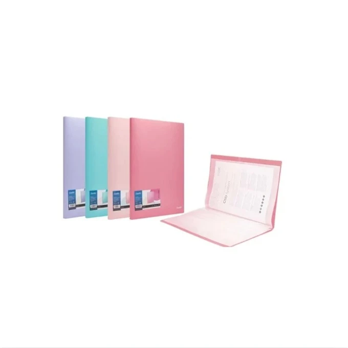 Bantex Display Book 40pc FC Clear Holder Ukuran Folio 40 Lembar